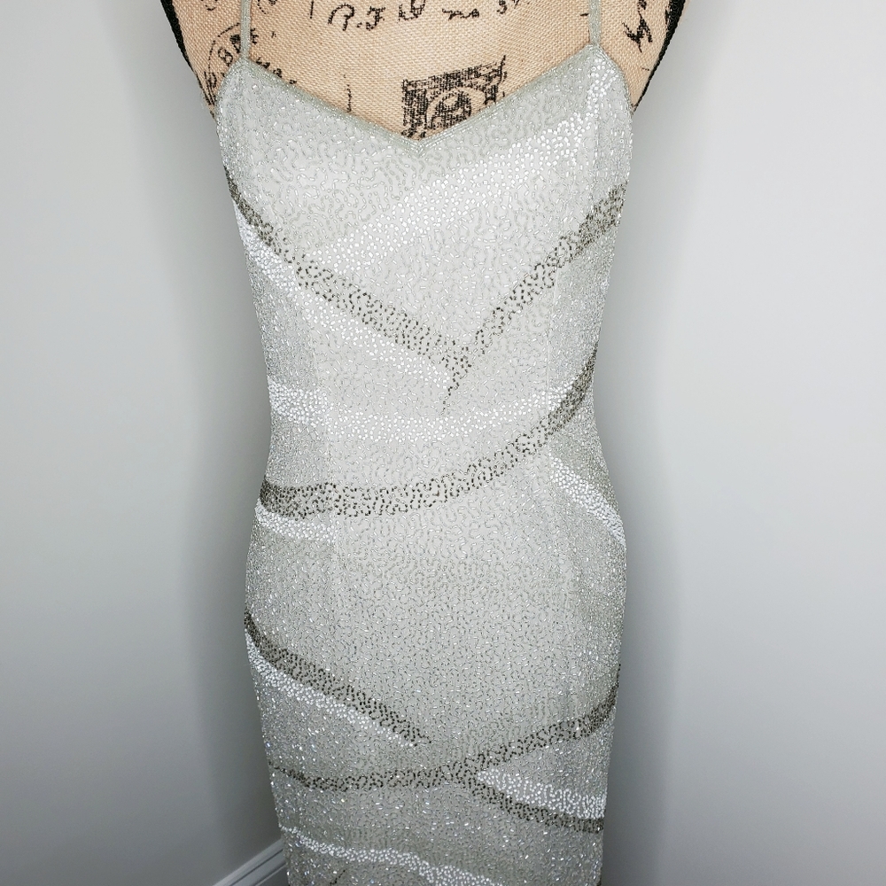 Scala sequined evening gown